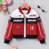 BLACK RED ZIP UP BOMBER JACKET WITH BLACK SKIRT LIGHT WEIGHT AUTUMN DRESS